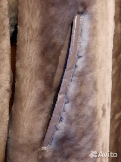 Шуба мутоновая новая с биркой