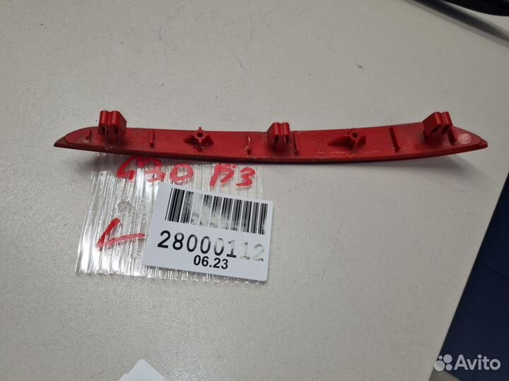 Отражатель в бампер задний левый BMW 5 G30 F90 201