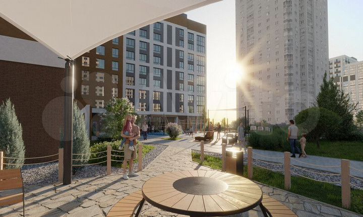 2-к. квартира, 68,3 м², 3/12 эт.