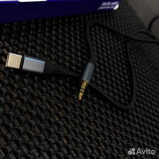 Кабель hoco DUP03 Type-C/ 3.5 Jack