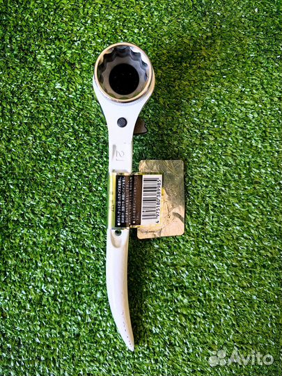 Ключ трещоточный TOP 180mm 17mm x 21mm