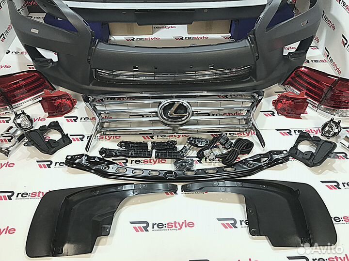 Рестайлинг Lexus LX570 c 07-12г в 12-15г GBT