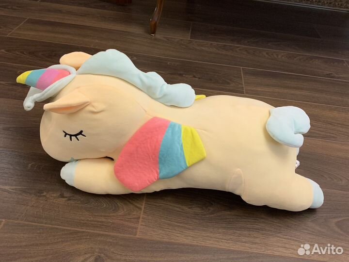 Большая Мягкая игрушка единорог