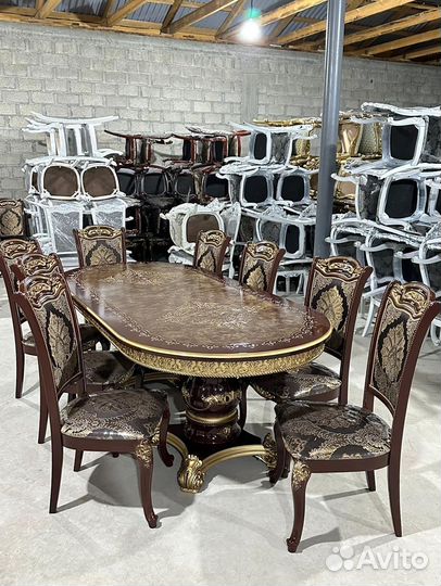 Стол и стулья от производителя. В наличии