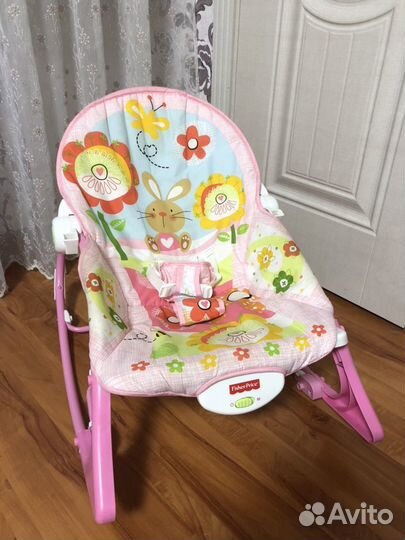 Кресло-качалка Fisher-Price Растем вместе