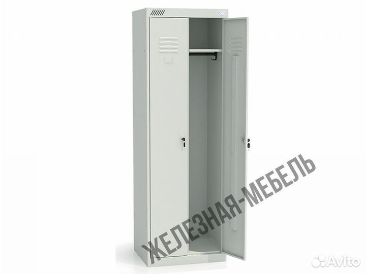 Шкаф для раздевалок шрк-22-600 на 2 секции