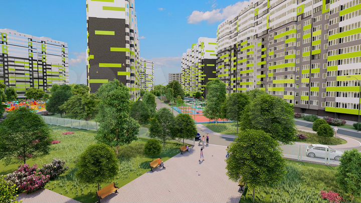 Квартира-студия, 26,6 м², 7/16 эт.