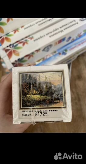 Алмазная мозаика 28Х38, разные сюжеты