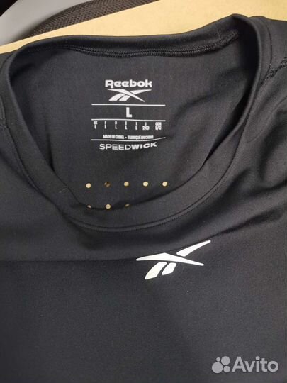 Reebok лонгслив Компрессионное белье мужское