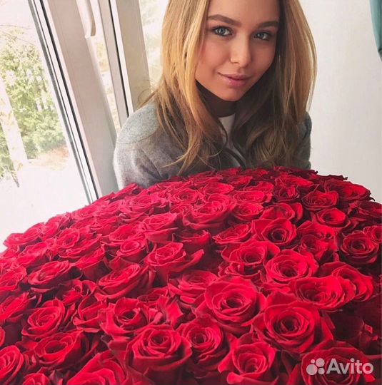 Букеты из Роз Эквадор Бесплатная доставка