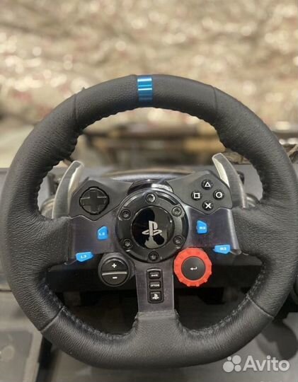 Игровой руль logitech g29 с кпп шифтером