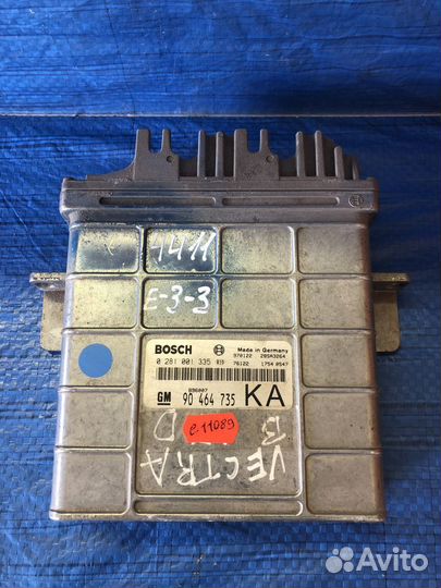 Б/У Б/У Блок управления двигателем Opel Vectra