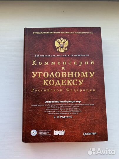 Комментарий к уголовному кодексу,Радченко