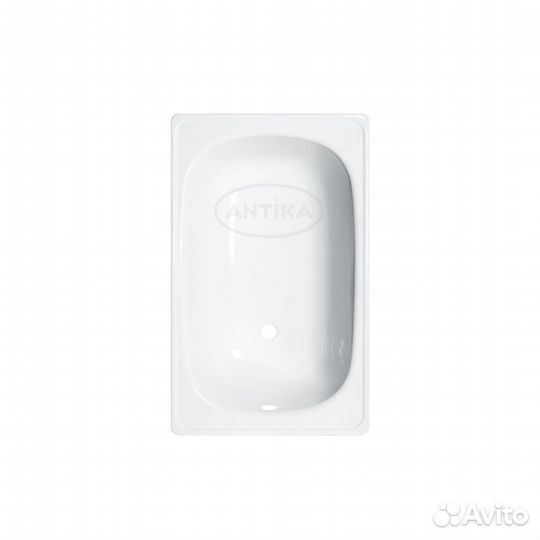 Ванна стальная с ножками 120*70 виз Antika