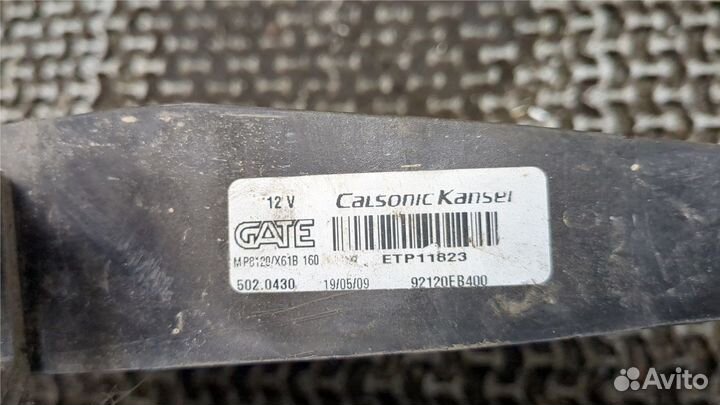 Вентилятор радиатора Nissan Pathfinder, 2010