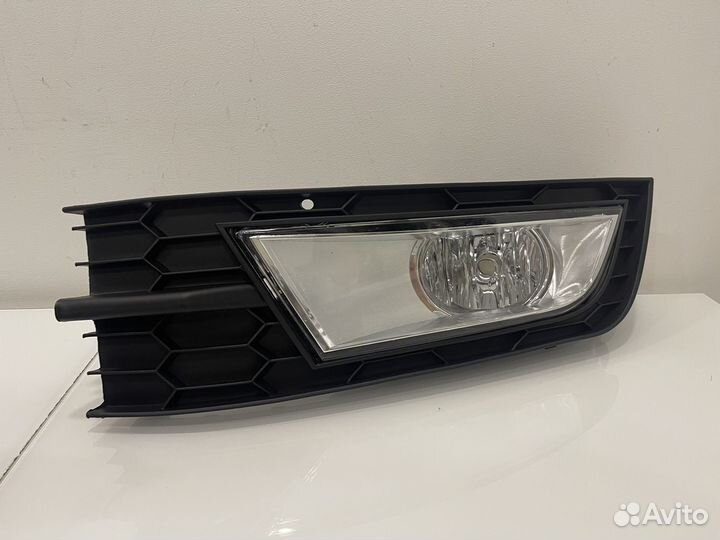 Комплект туманок с рамками Skoda Octavia A7 13-17