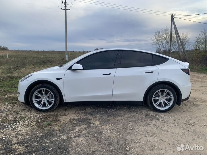 Tesla Model Y 345 л.с. AT, 2021, 58 000 км