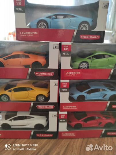 Коллекционные модели марки lamborghini 1:32