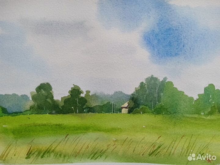 Картина акварелью