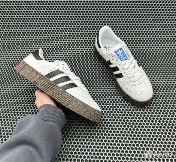 Кроссовки Adidas Sambarose Cloud White