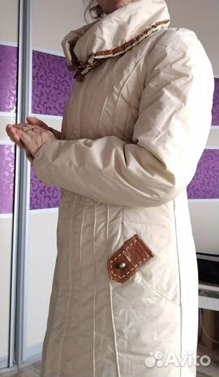 Пальто на синтепоне 44
