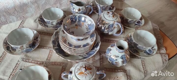 Чайный фарфоровый сервиз Санкт Петербург