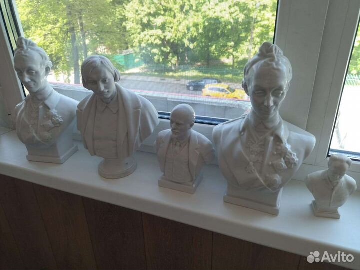 Бюст. Фарфор. лфз. СССР. Антиквариат