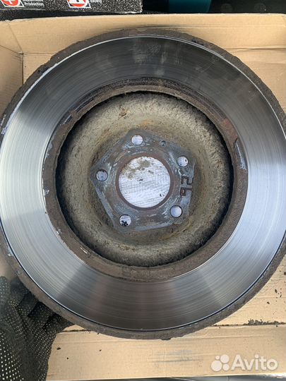 Тормозные диски на audi q7