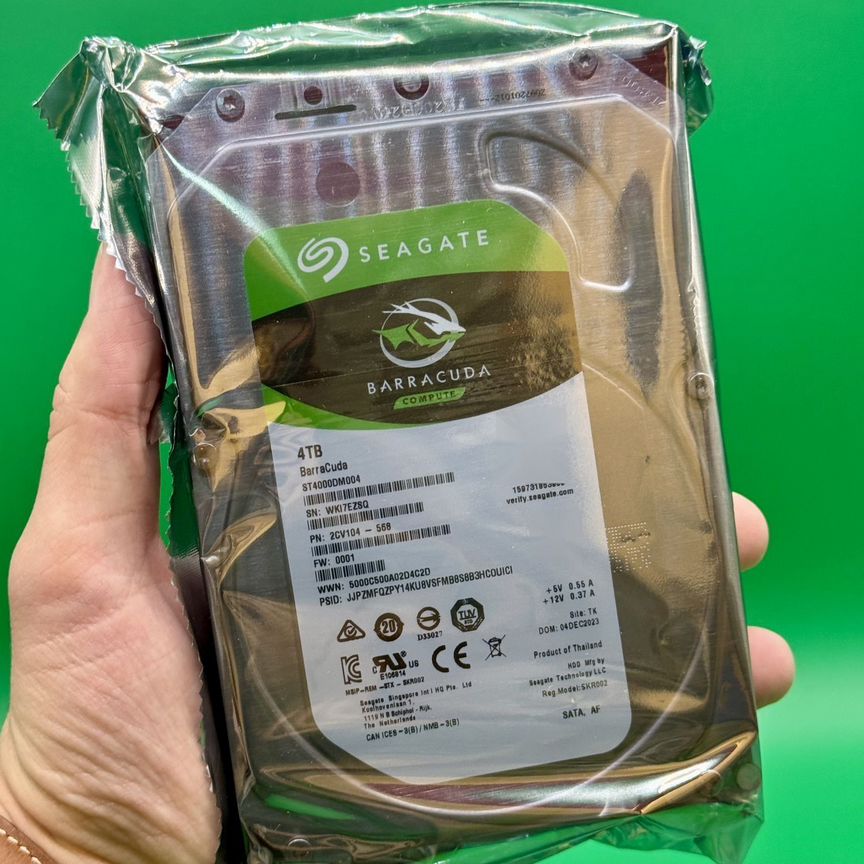 [ST4000DM004] 4тб Seagate Barracuda