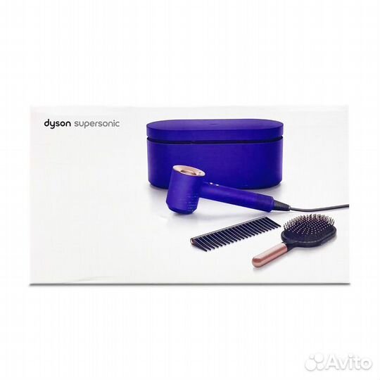 Фен Dyson Supersonic HD07 Vinca Blue & Rose Подаро