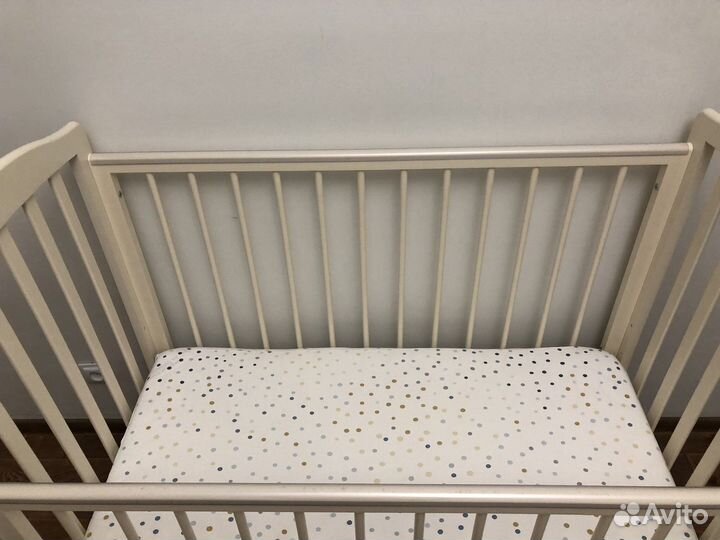 Детские простыни на резинке 120*60 (2 шт)