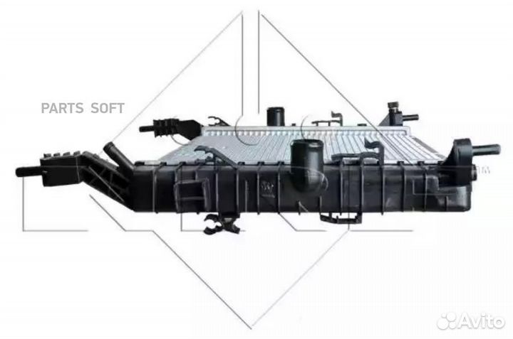 Радиатор opel Meriva 1.6 03
