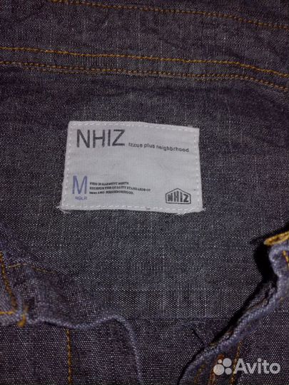 Рубашка джинсовая