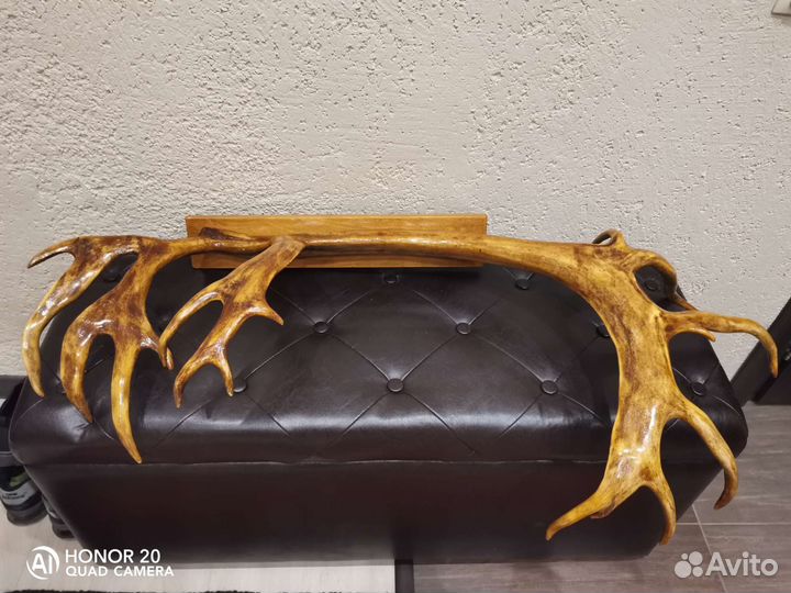 Рога оленя декор