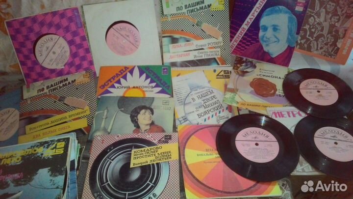 Виниловые пластинки СССР