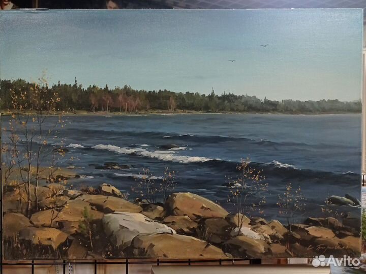 Картина маслом на холсте 