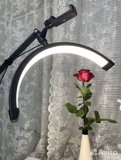 Лампа для наращивания ресниц и ногтей(полумесяц)