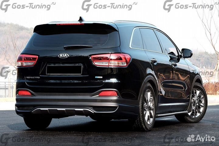 Задняя накладка бампера Ixion Kia Sorento Prime