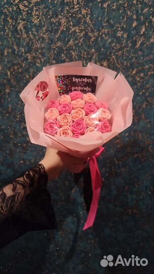 Букет из шоколадных роз