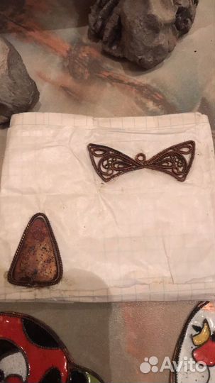 Мини-плакетки горячие эмали