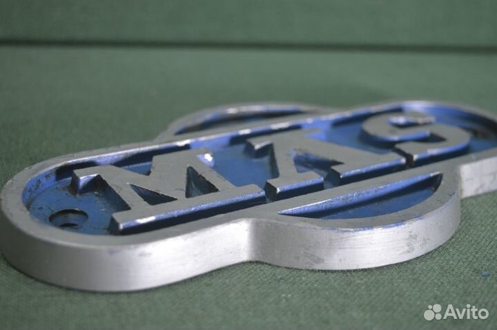 Табличка металлическая от оборудования, станок. MA