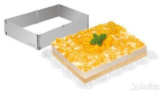 Форма раздвижная для выпечки Квадрат-трансформер 1