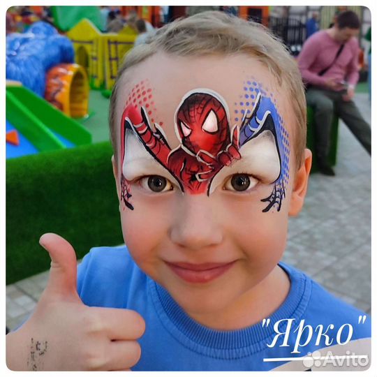 Аквагрим,бьютибар,Блеск-тату