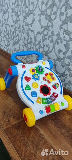 Развивающий стол-каталка