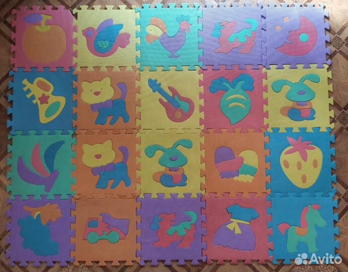 Продам коврик пазлы детский, орто коврики