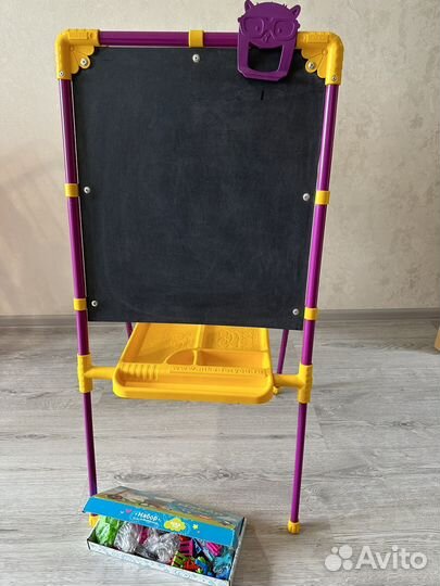 Мольберт детский двухсторонний