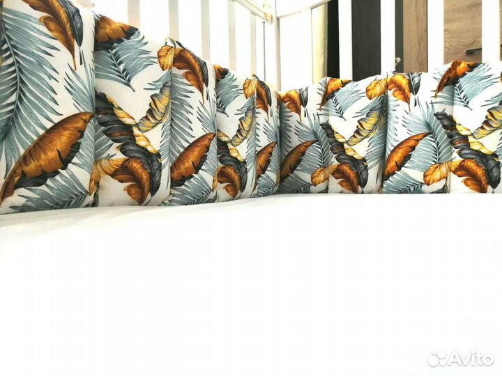 Бортики в детскую кроватку новые