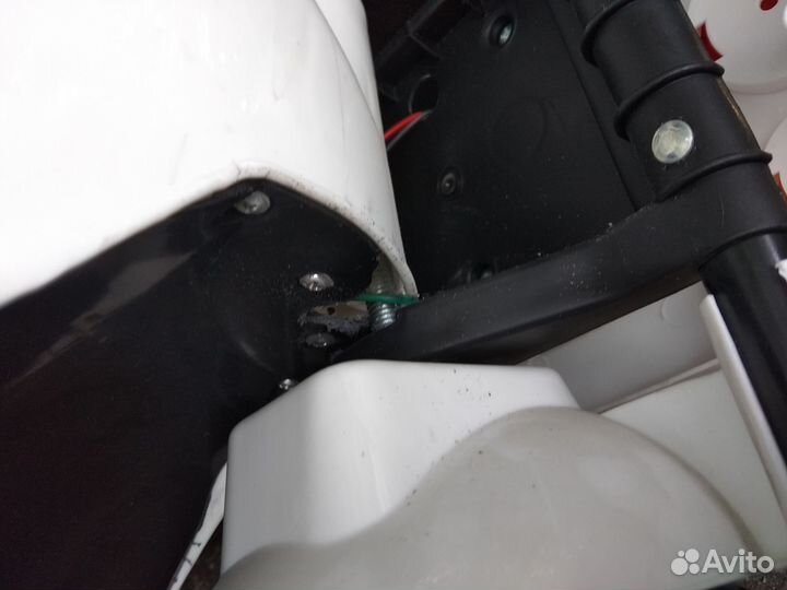 Детский электромотоцикл на запчасти