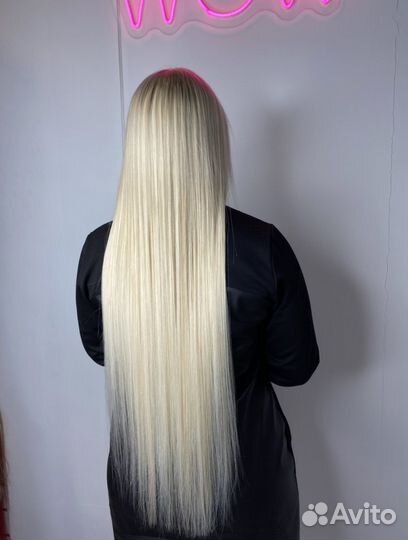 Наращивание биопротеиновых волос