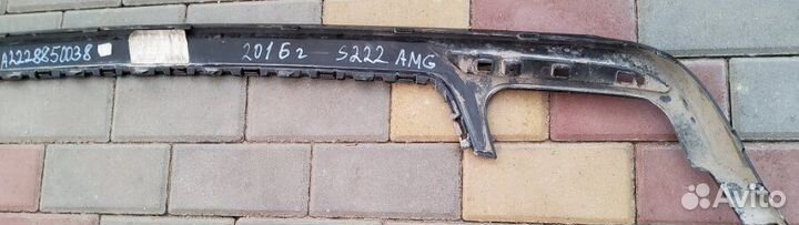 Накладка бампера задняя нижняя Mercedes-Benz